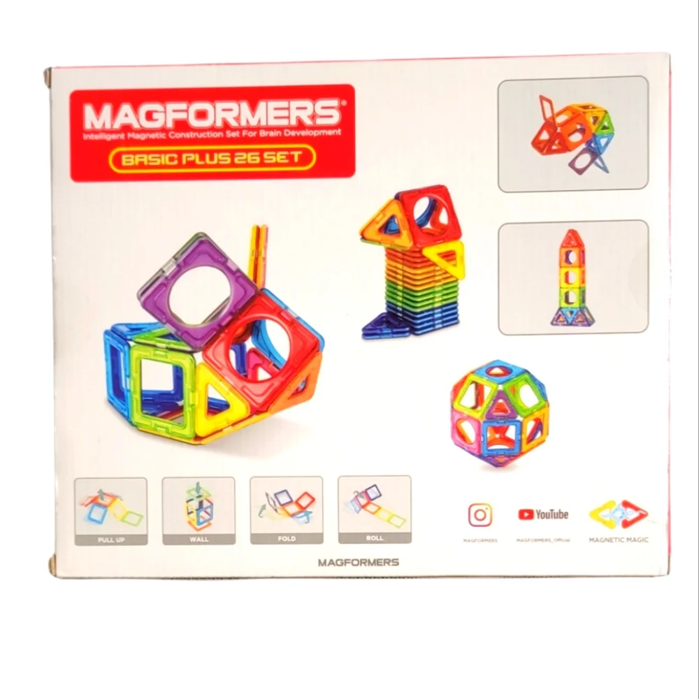 Magformers create 3d